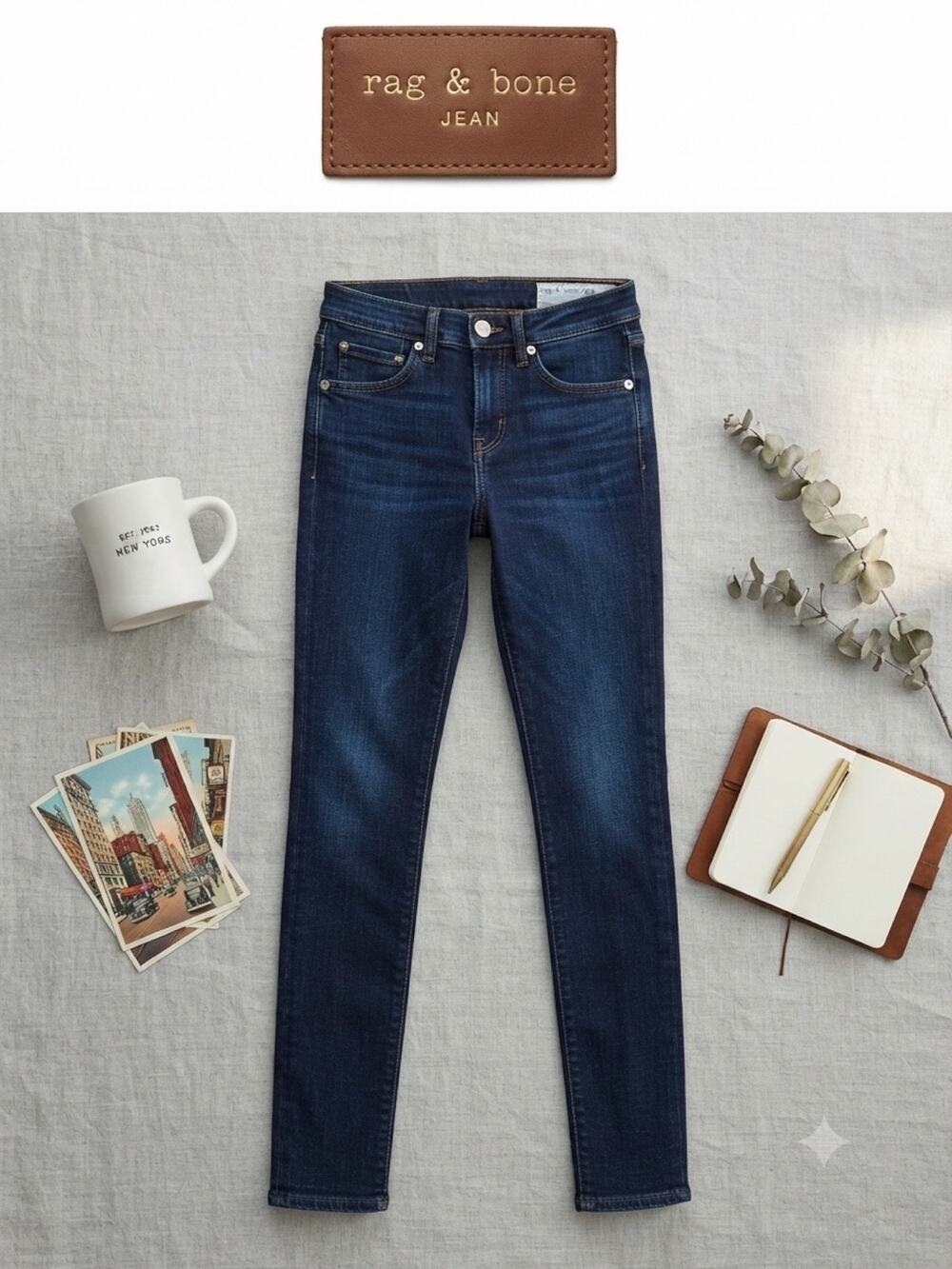 Rag & Bone 10 Inch Skinny Jeans - Size 28 - Excellent Condition